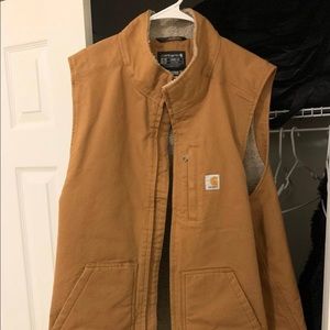 Carhartt XL Tall Sherpa lined vest BRAND NEW no tags